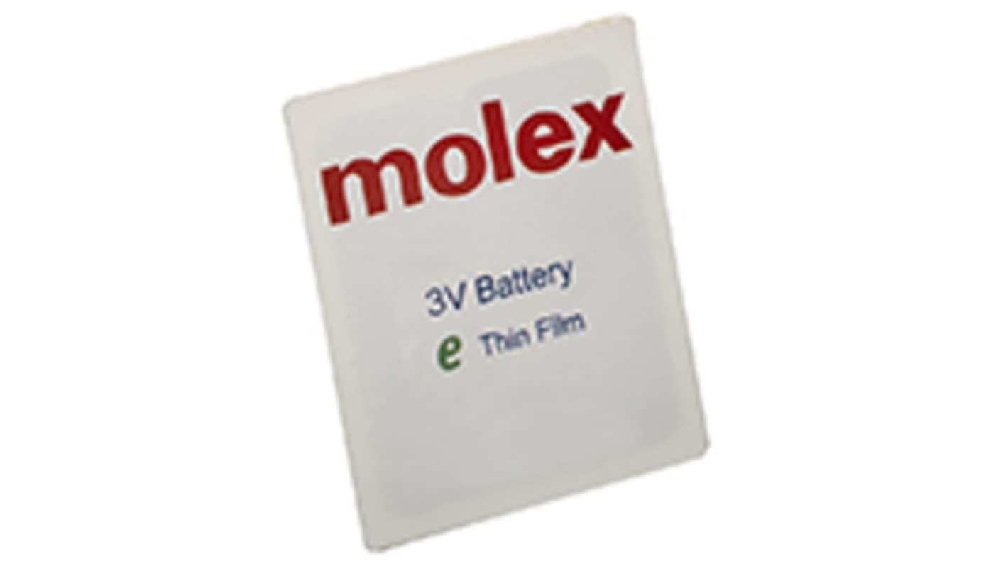 Molex Zinc Manganese Dioxide 3V Battery