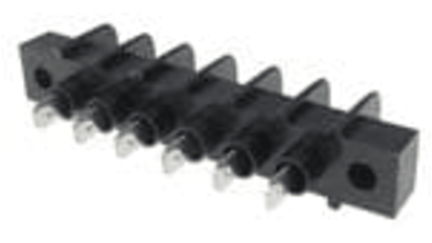 Molex Barrier Strip, 6 Contact, 9.53mm Pitch, 6 Row, 15A, 300 V