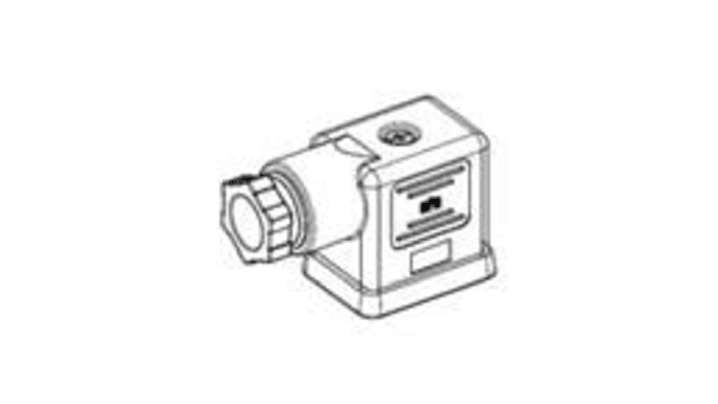 TE Connectivity Straight Connector, 42mm