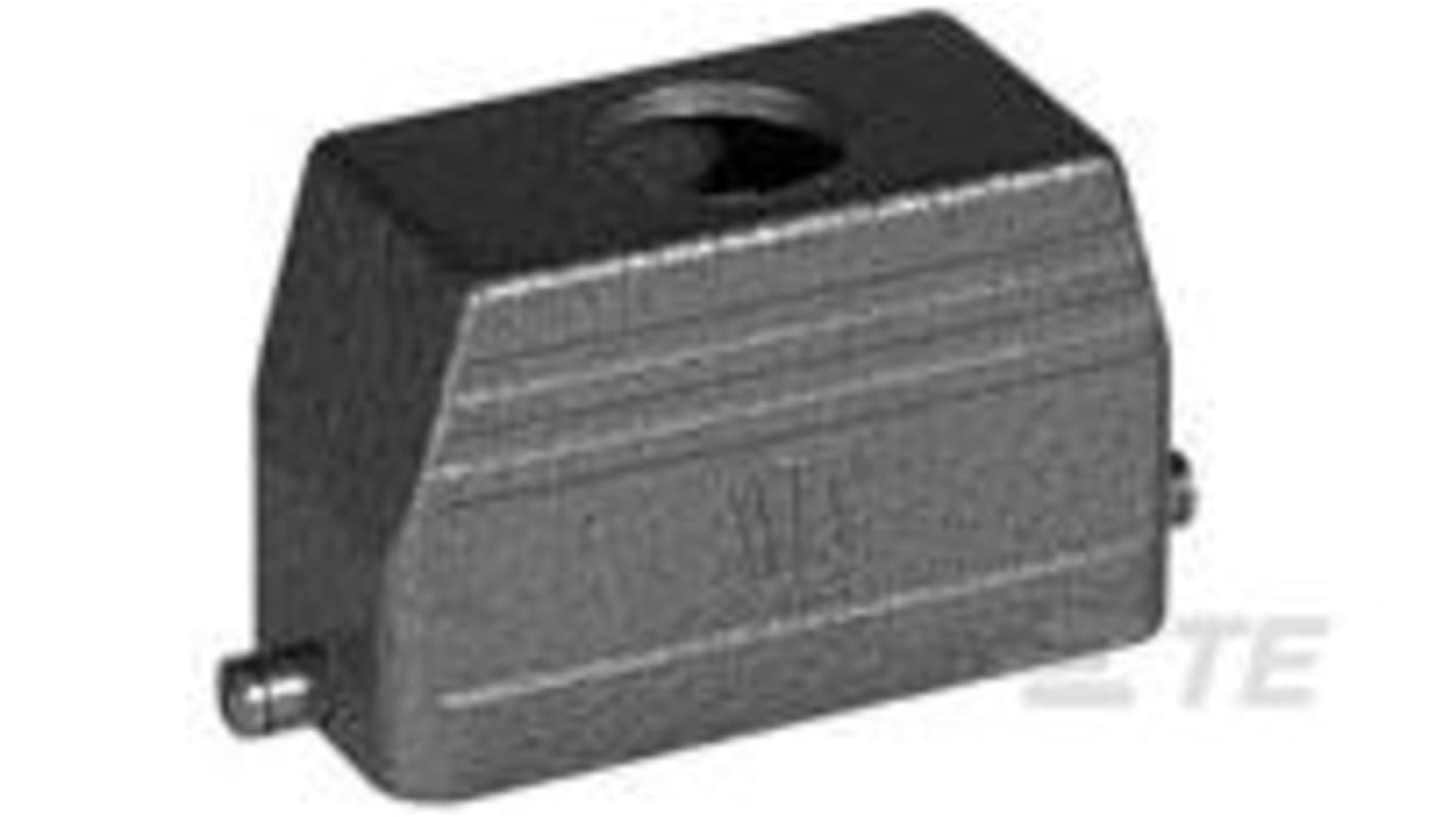 TE Connectivity 1-110 Top Entry Hood, PG21 Thread, Straight HB.16 Range