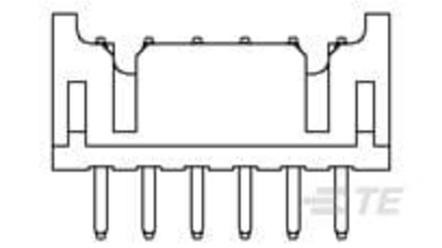 TE Connectivity 1-1470109-4 Series Vertical Through Hole PCB Header, 14 Contact(s), 2mm Pitch, 2 Row(s), Shrouded