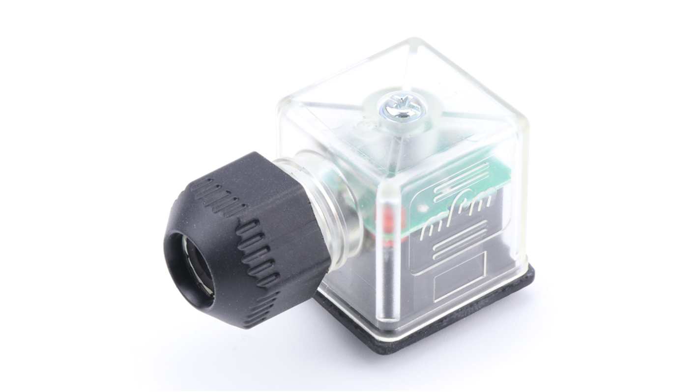 Molex 1212 2P DIN 43650 Solenoid Connector, 24 V Voltage