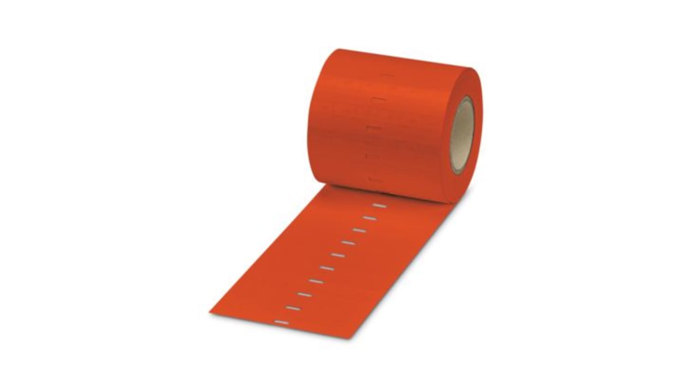 Phoenix Contact 816 Red Label Roll, 15mm Width, 4mm Height, 7500Per Roll Qty
