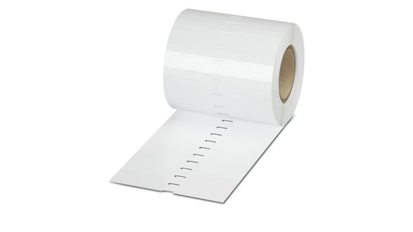 Phoenix Contact 817 White Label Roll, 25mm Width, 6mm Height, 5000Per Roll Qty