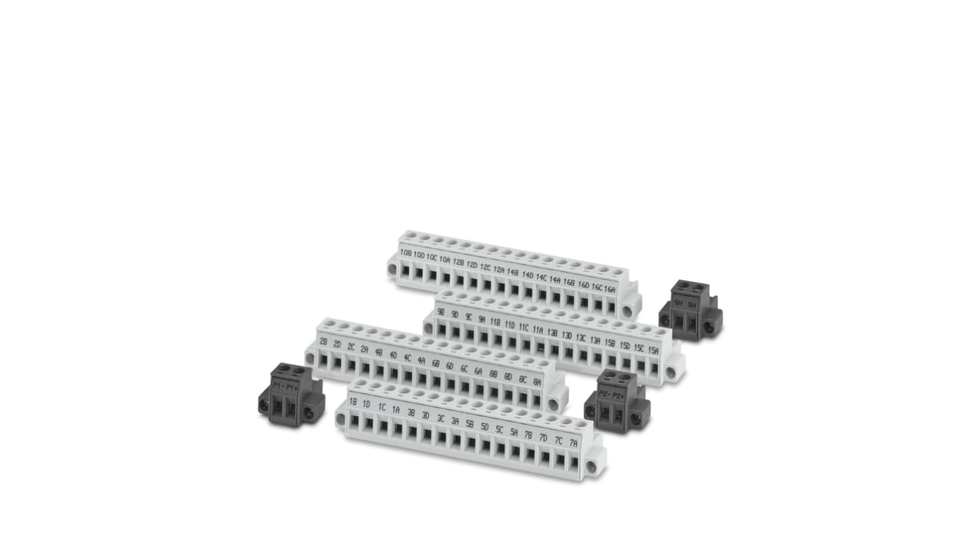 Phoenix Contact Connector Set, PLUGKIT Series , For Use With BASE-MSTB/D37M/16CH/EX