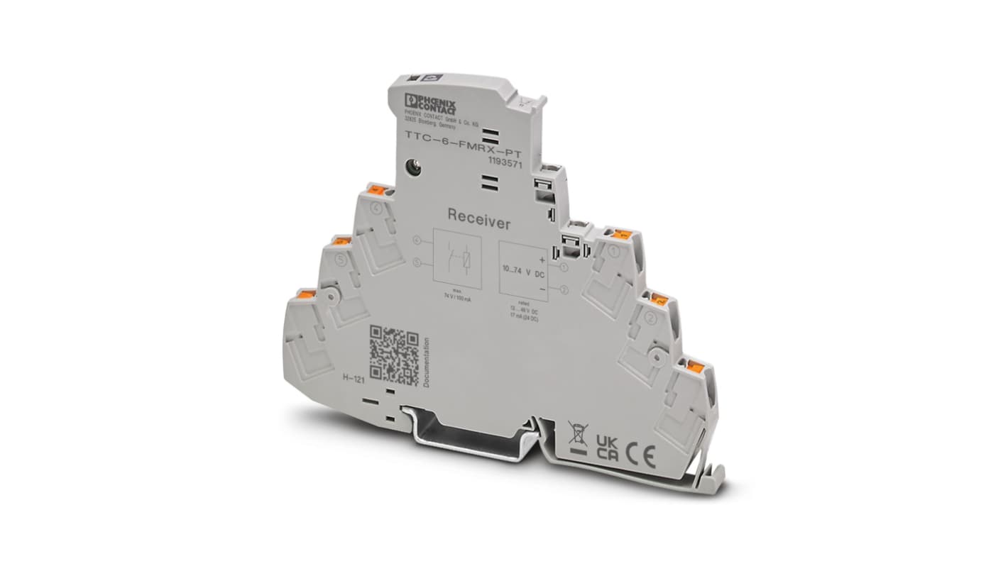 Phoenix Contact TTC Series Monitoring Module for Use with TERMITRAB Complete Or CLIXTRAB Product Family, 24 → 48