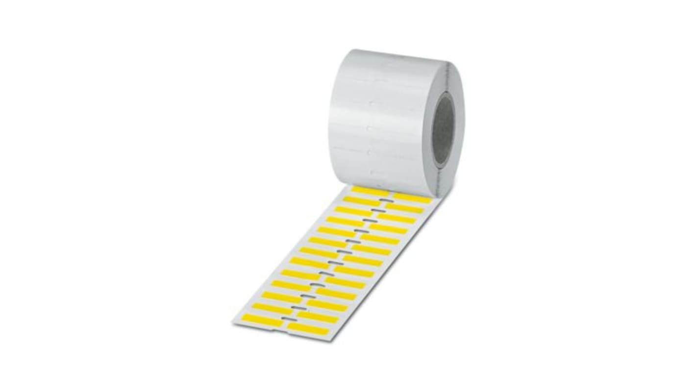 Phoenix Contact 800 on Yellow Label Printer Tape, 8 mm Length, 25 mm Width, 8mm Label Length, 25mm Label Width