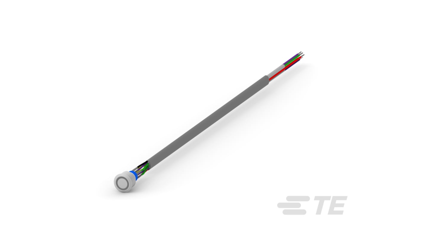 TE Connectivity Alcoswitch AV22 Series Illuminated Push Button Switch, Momentary, Bushing, Double Pole - Single Throw,