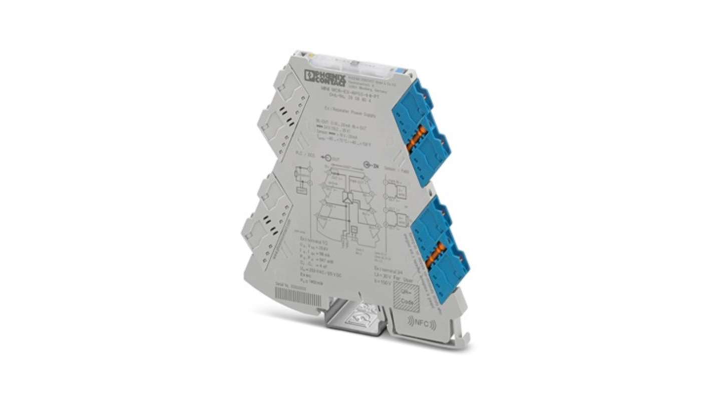 Phoenix Contact 1 Channel Power Supply Repeater, Power Supply Repeater, Current Input, Current Output, ATEX