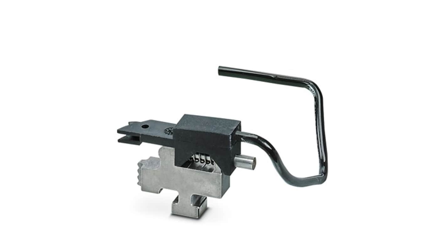 Phoenix Contact Black, Grey Camlock, Latch Unlock