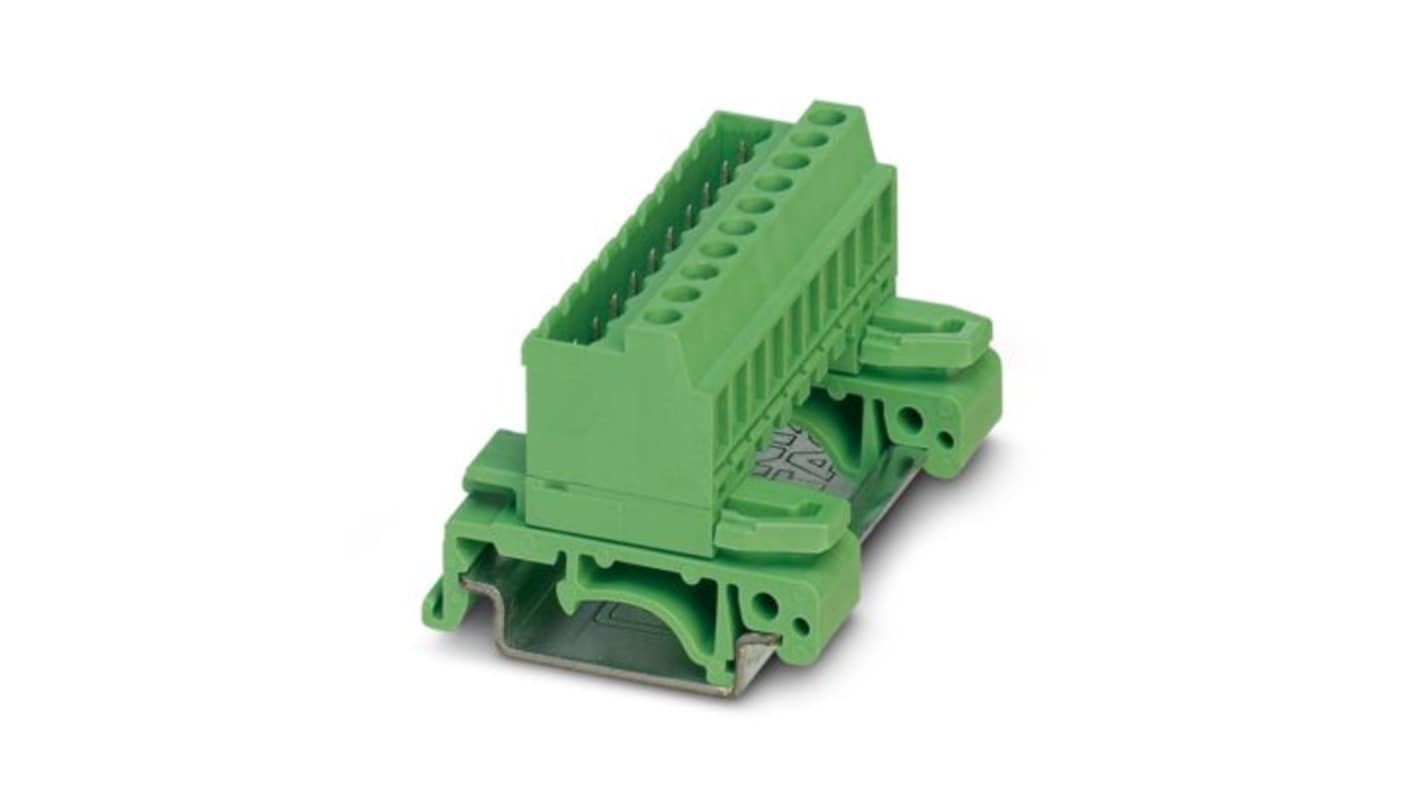 Phoenix Contact UMSTBVK Series DIN Rail Connector for Use with MSTB 2, 12A