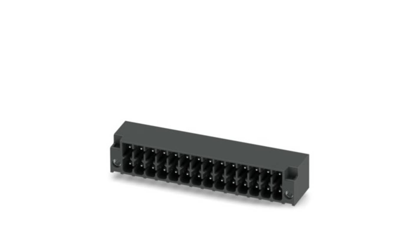 Phoenix Contact DMC Series Straight Through Hole PCB Header, 28 Contact(s), 3.5mm Pitch, 2 Row(s), Shrouded
