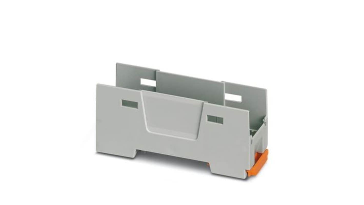 Phoenix Contact DIN Rail Housing Enclosure Type EH Series , 75 x 22.6 x 30.3mm, ABS, Polycarbonate DIN Rail Enclosure