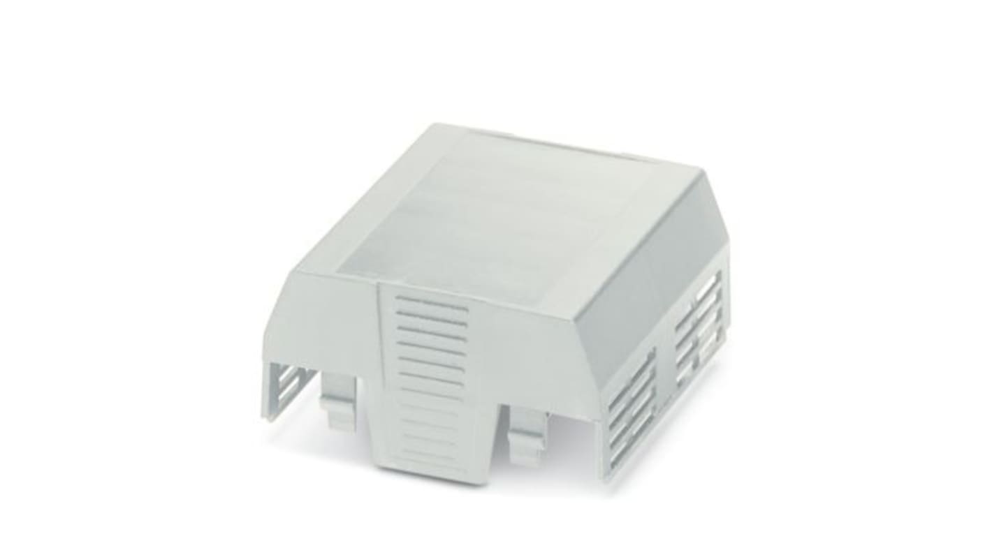 Phoenix Contact Upper Housing Part Enclosure Type 1074 Series , 74.65 x 70.1 x 36.95mm, ABS, Polycarbonate DIN Rail