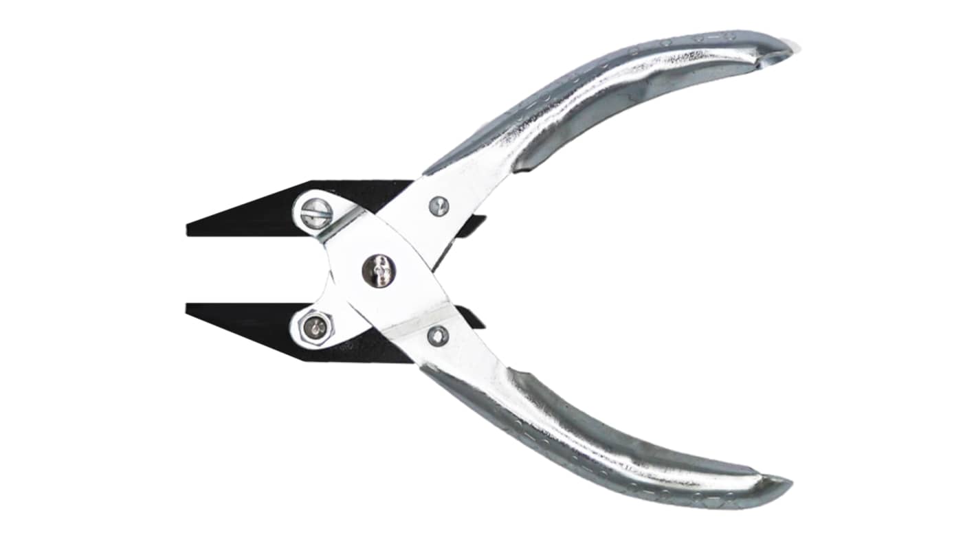 RS PRO Flat Nose Pliers, 125 mm Overall, Flat Tip, 30mm Jaw