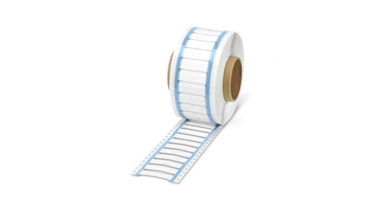 Phoenix Contact Halogen Free Heat Shrink Sleeving, White 3.2 → 9.5mm Sleeve Dia. x 30mm Length 3:1 Ratio, WMS