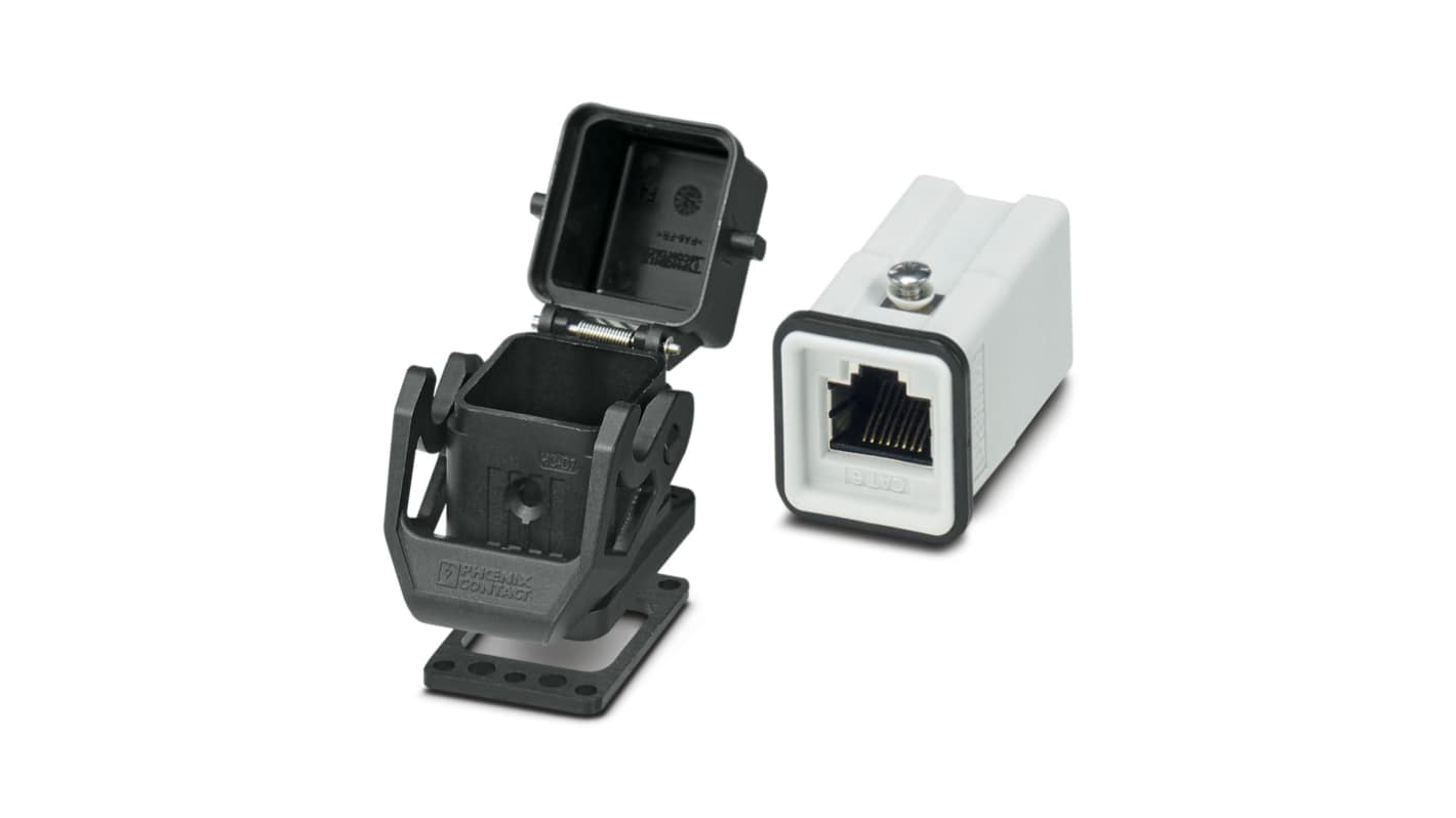 Phoenix Contact Connector Set, HC-D Series 8 Way, For Use With Connector