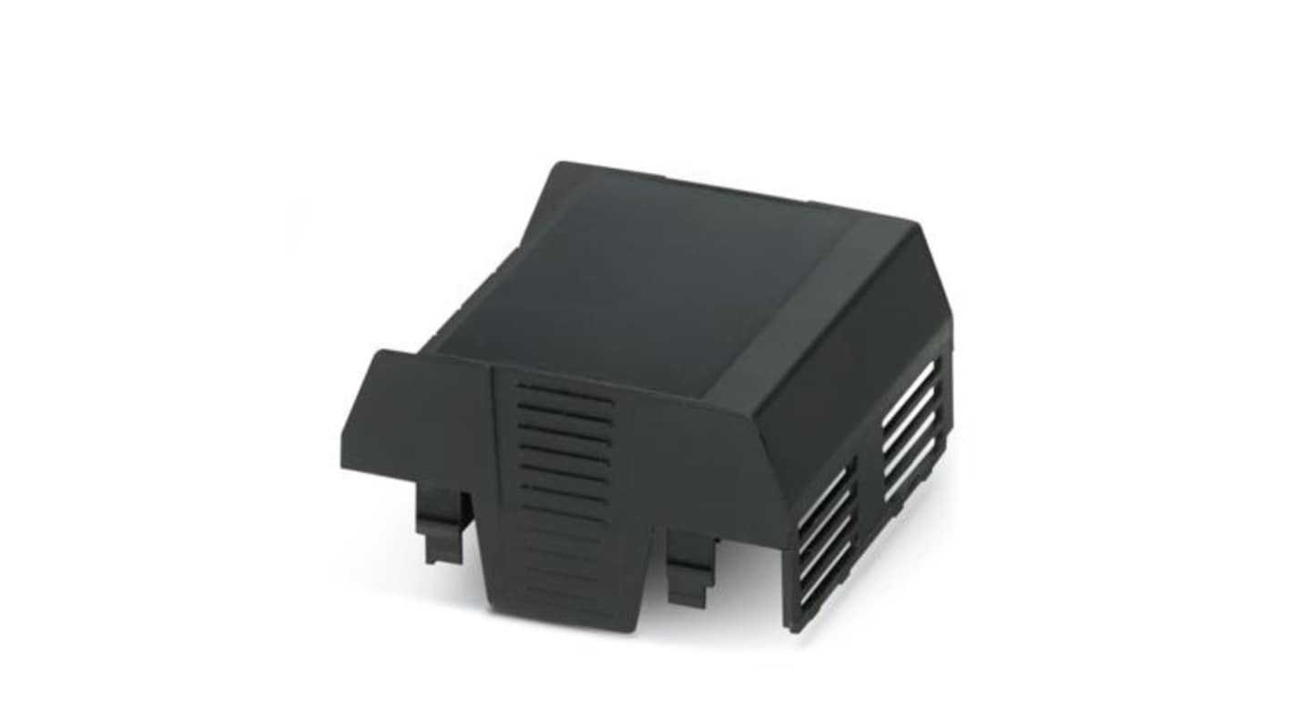 Phoenix Contact Upper Housing Part Enclosure Type 1074 Series , 74.65 x 67.6 x 36.95mm, ABS, Polycarbonate DIN Rail