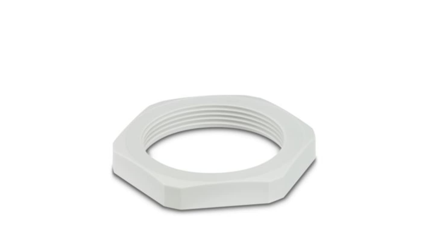 Phoenix Contact Grey Counter Nut for use with Connector