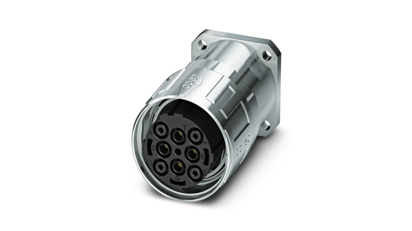 Phoenix Contact Circular Connector, 6 Contacts, Front Mount, M40 Connector, Socket, Female, IP67, SM Series