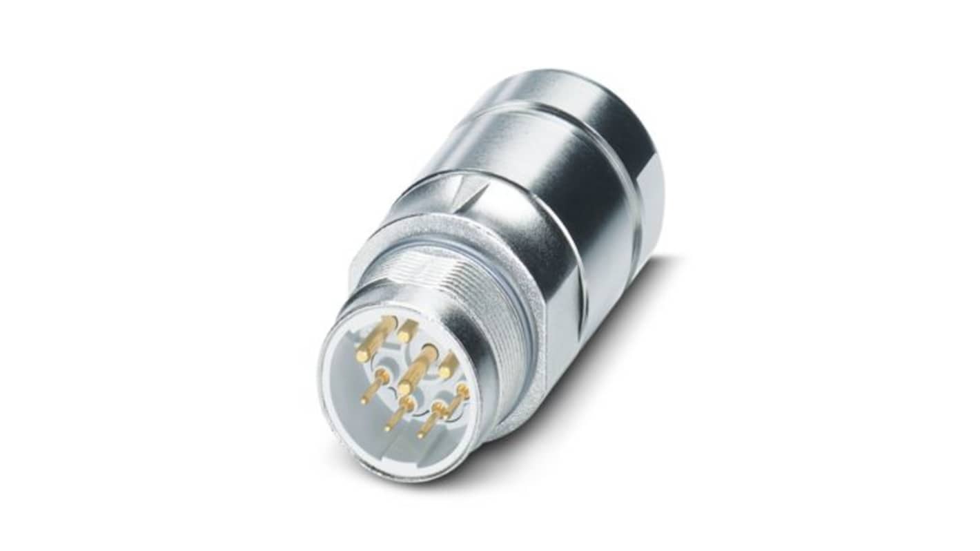 Phoenix Contact Circular Connector, 6 Contacts, Cable Mount, M23 Connector, Plug, Male, IP67, SF Series