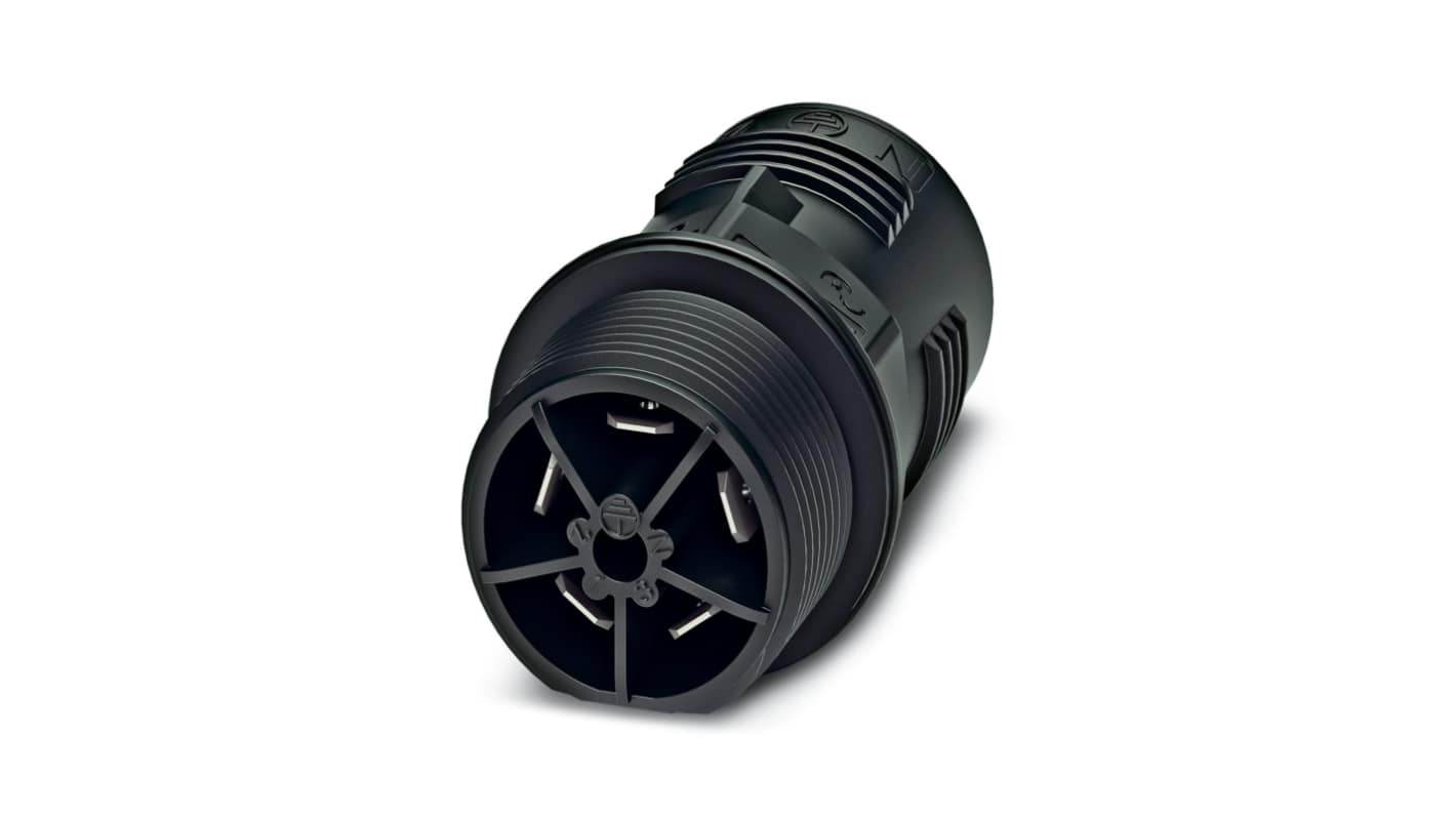 Phoenix Contact Panel Feed Through, 5 Way, 17.5A, QPD W 4PE1, Front Mount, 690 V