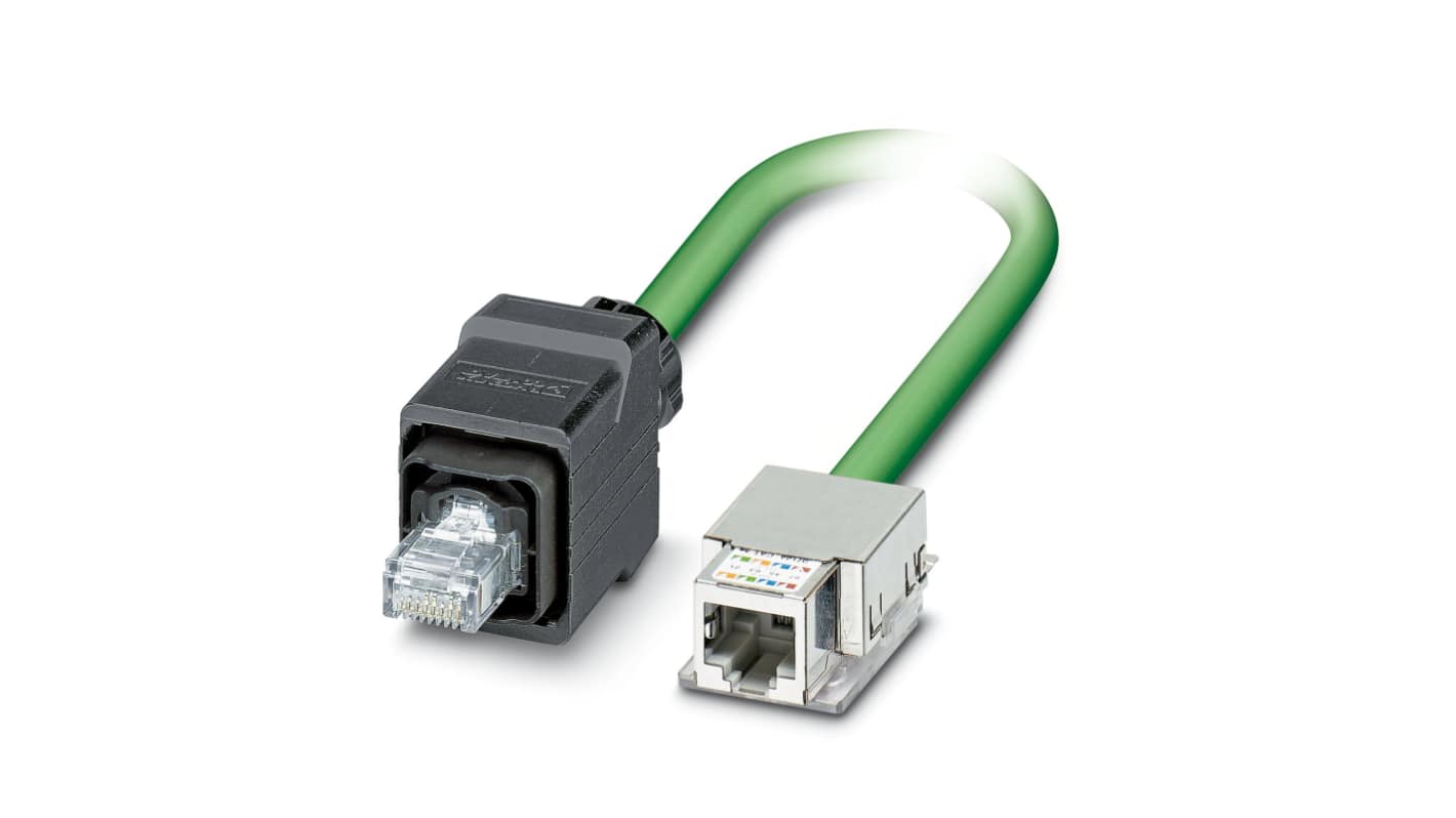 Kabel Ethernet Cat5e długość 2m Z zakończeniem Phoenix Contact PVC
