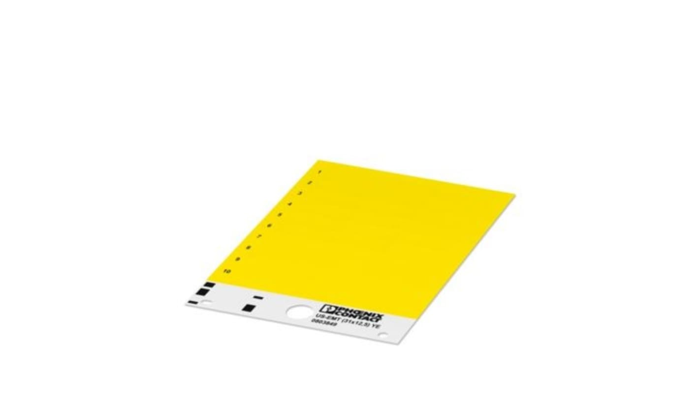 Phoenix Contact, US-EMT Terminal Marker for use with THERMOMARK CARD, THERMOMARK PRIME