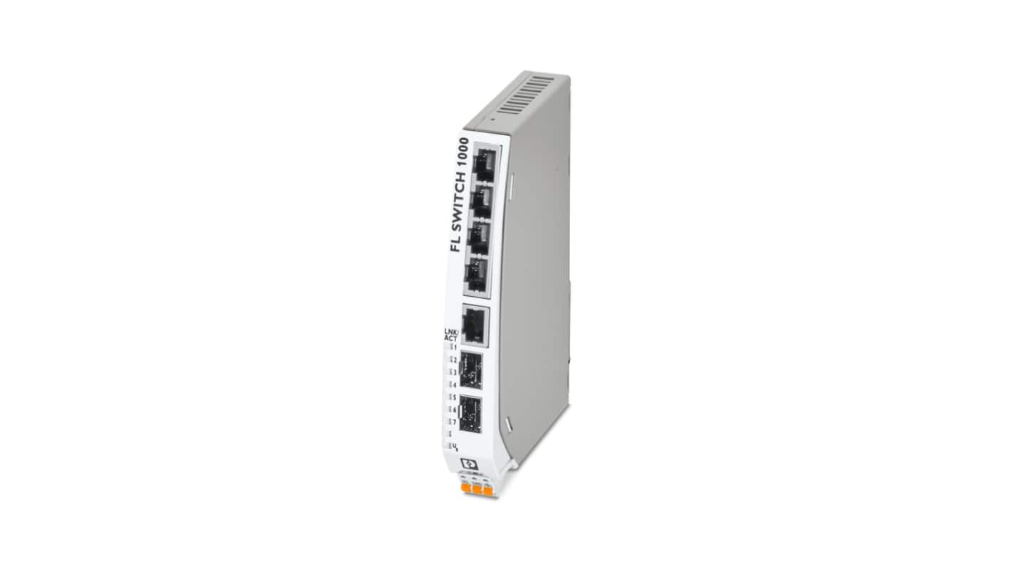 Phoenix Contact 7口非管理型以太网交换机, Fl 开关 1105nt-2sfp