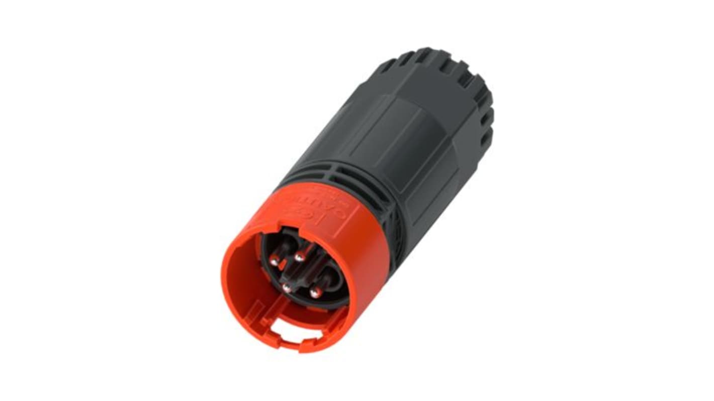 Phoenix Contact Connector, 4 Contacts, Cable Mount, Plug, Male, IP66, IP68, IP69, PRC 20 Series