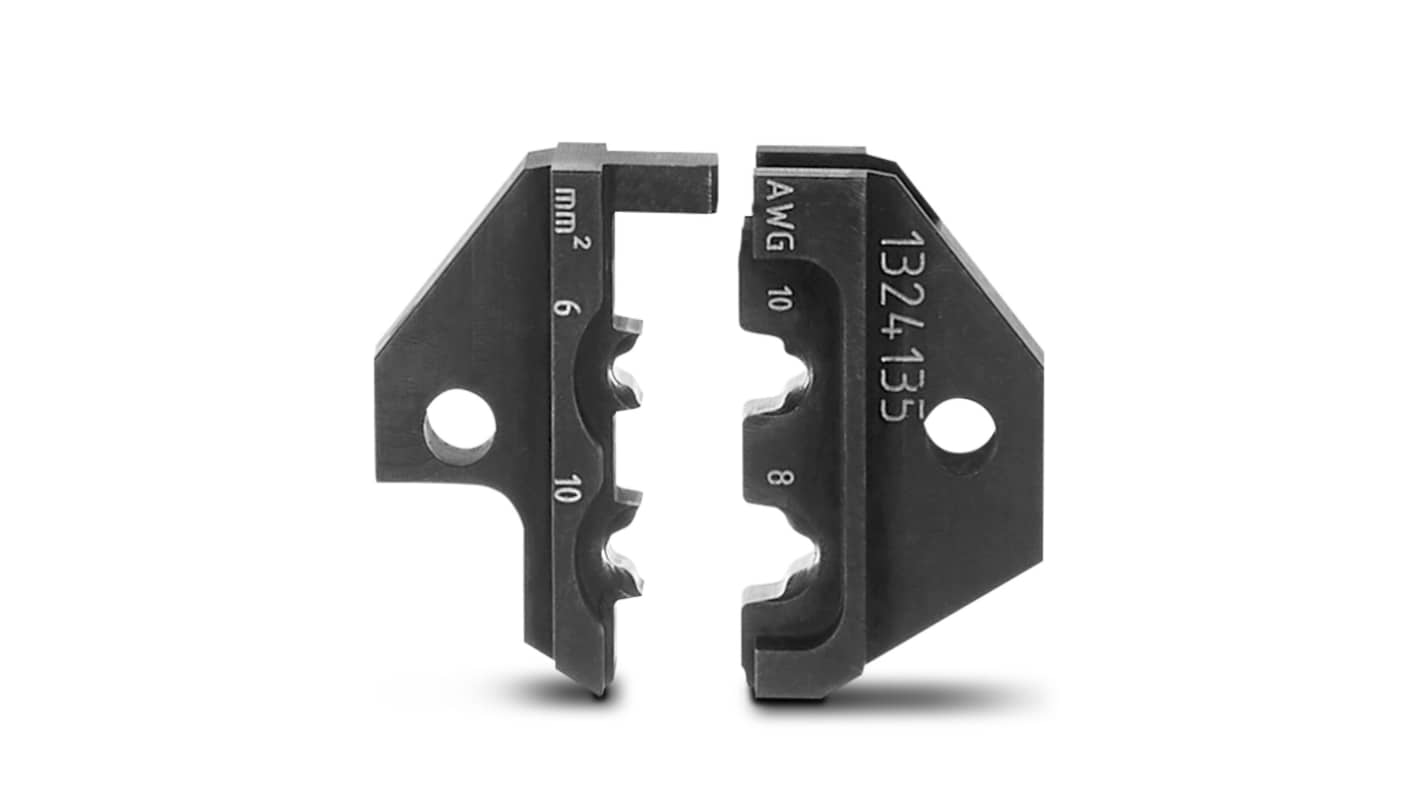 Phoenix Contact, CRIMPFOX Crimp Die, Crimp Tool, Wire size 6 → 10mm²