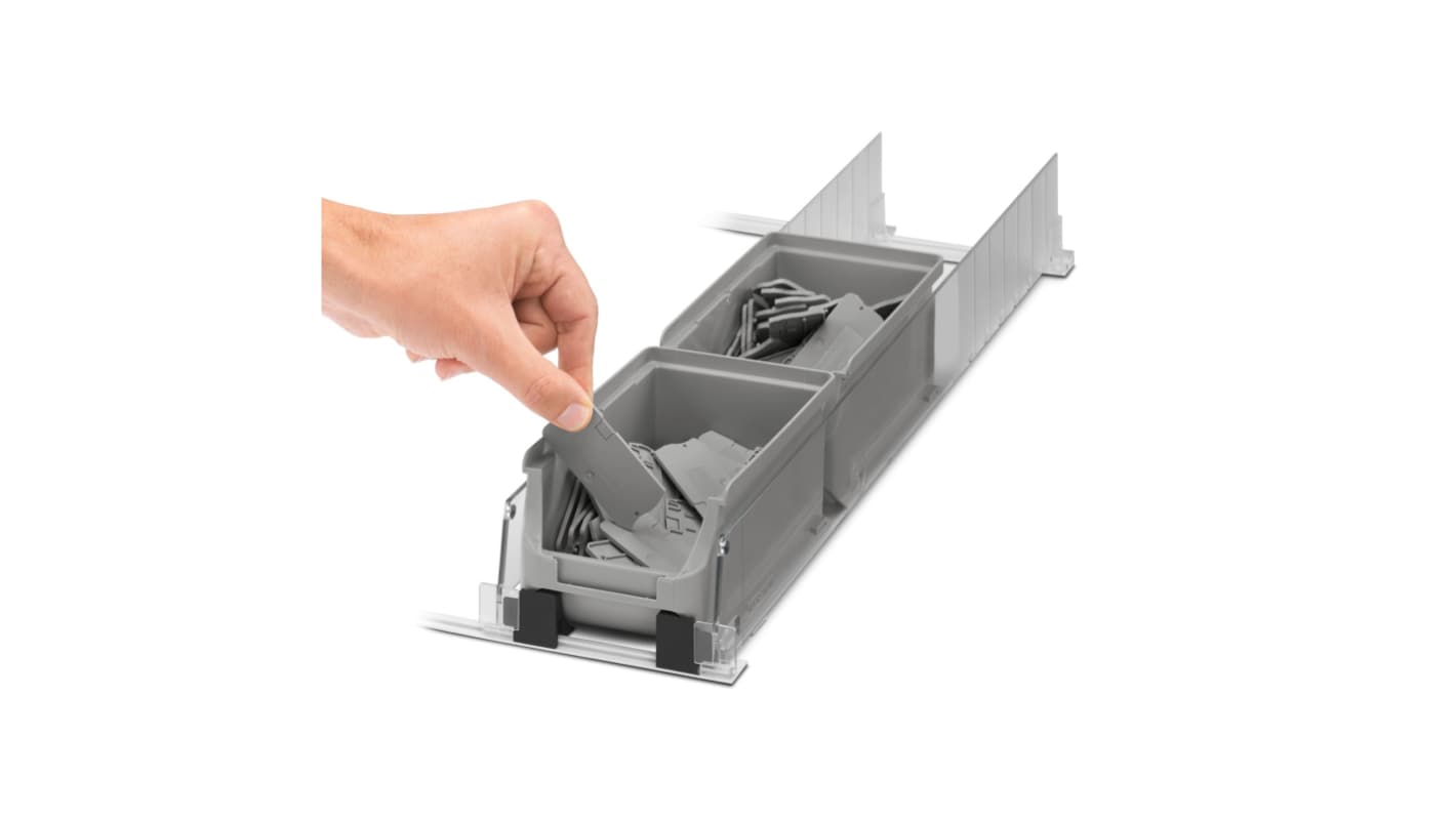 Phoenix Contact 1328 Series Magazine for Use with DIN Rail Terminal
