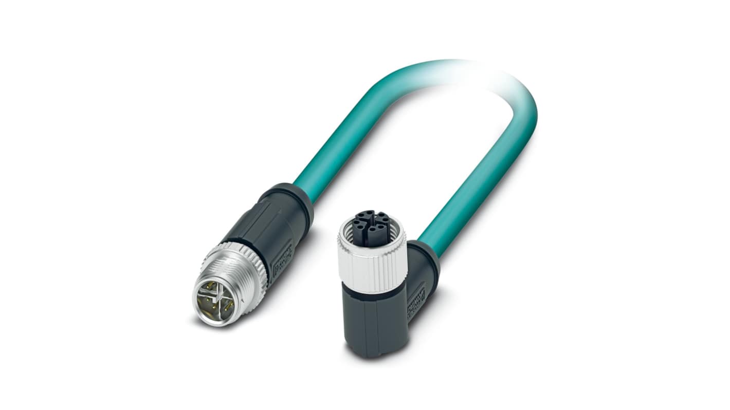 Kabel Ethernet Cat6a długość 15m Z zakończeniem Phoenix Contact Poliuretan