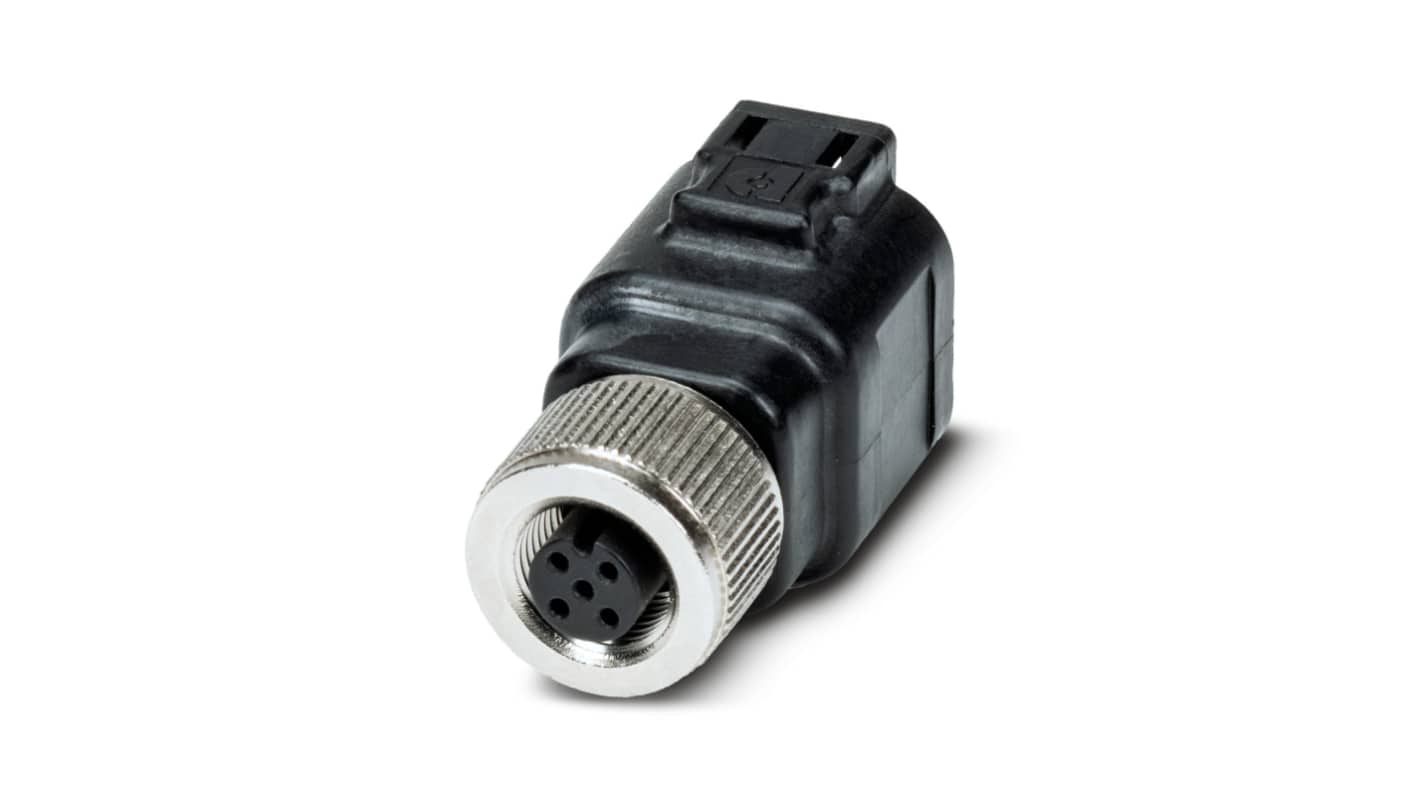 Phoenix Contact 5 Pole Plug to 5 Pole M12 Socket Adapter
