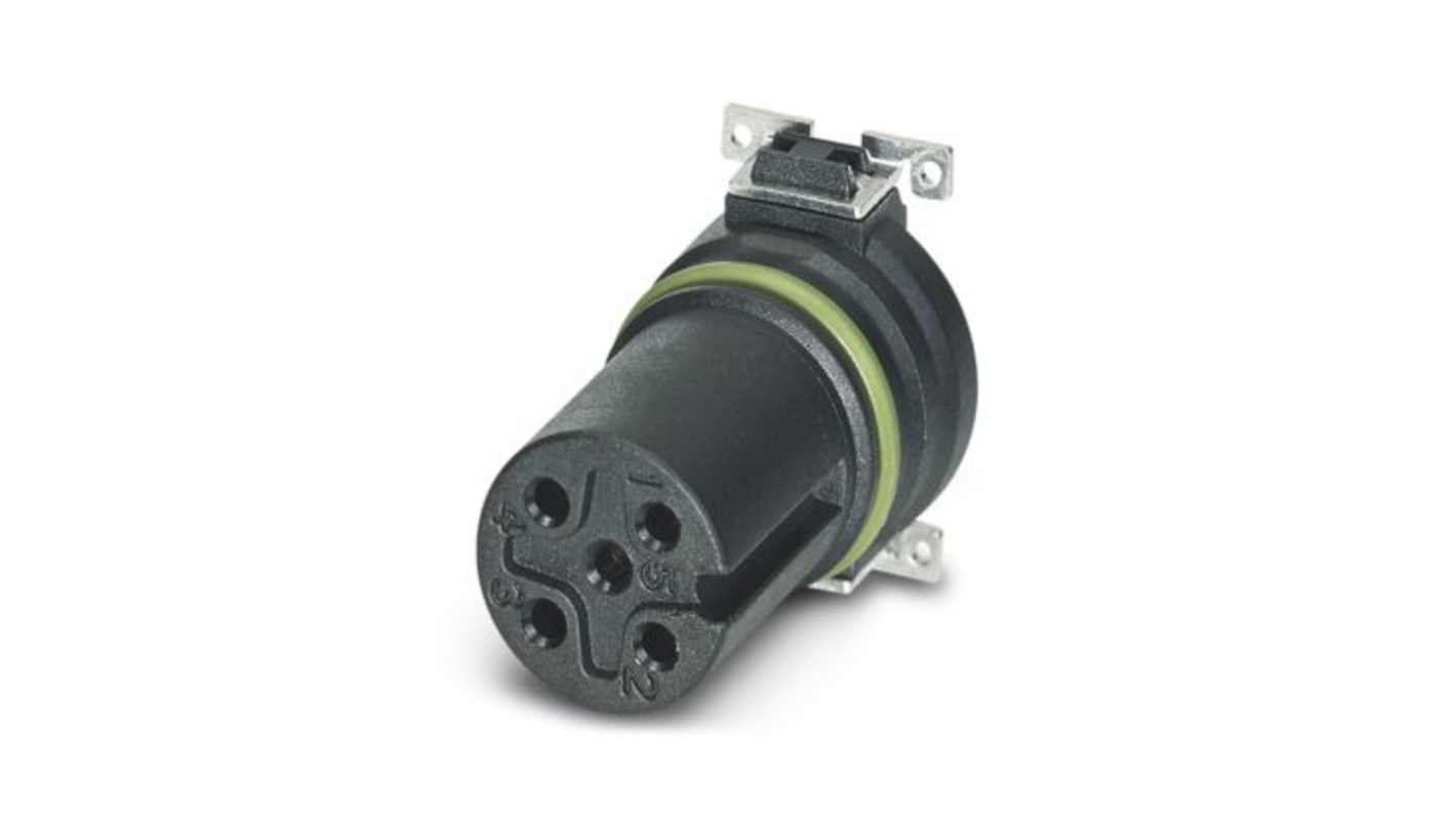 Phoenix Contact Socket Circular Connector Insert 5 Way for use with Circular Connector Inserts