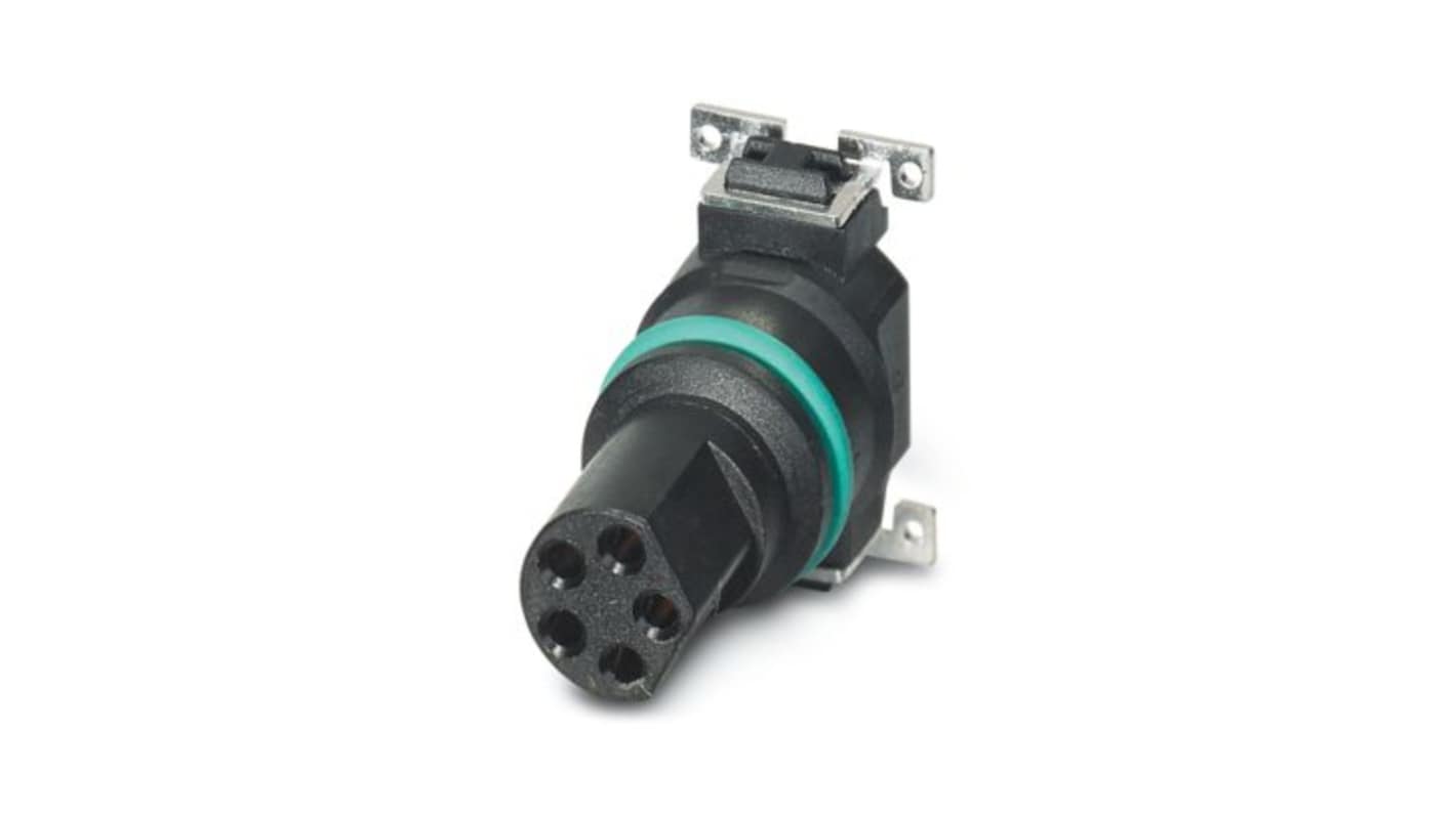 Phoenix Contact Socket Circular Connector Insert 5 Way for use with For Circular Connector Inserts