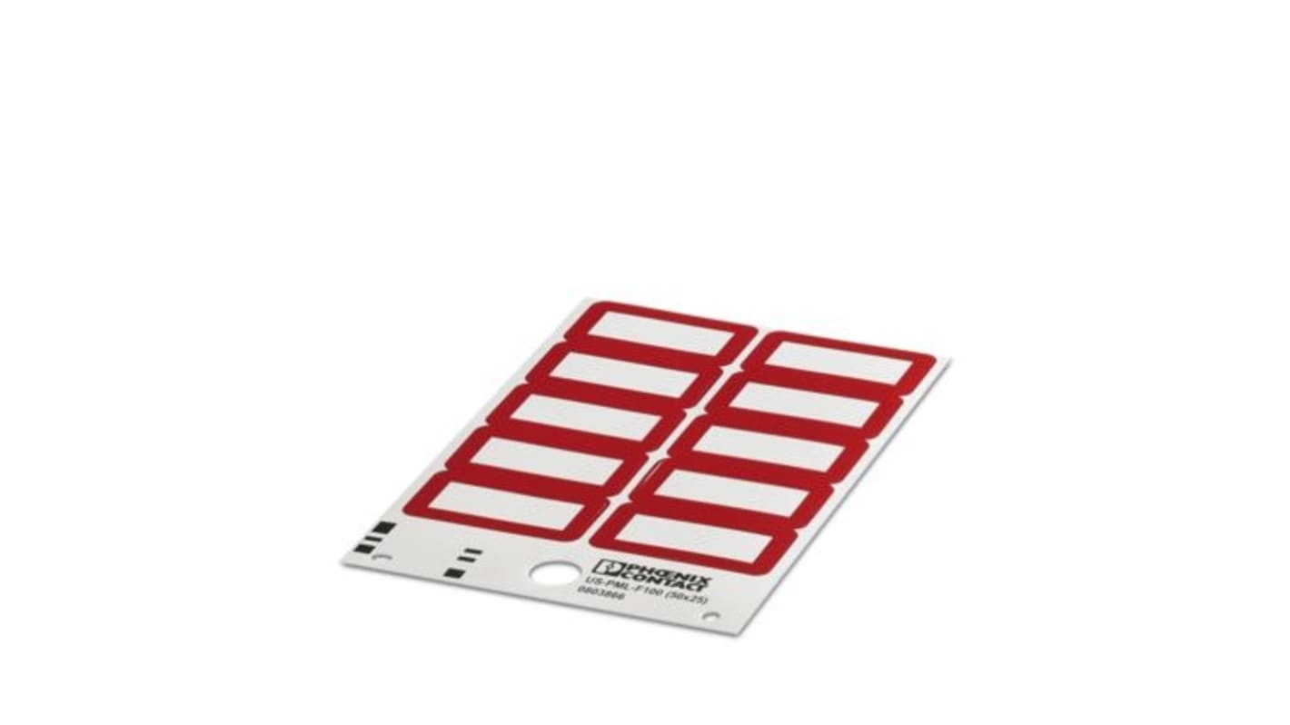 Phoenix Contact, US-PML Terminal Marker for use with BLUEMARK ID, BLUEMARK ID COLOR, THERMOMARK CARD, THERMOMARK PRIME