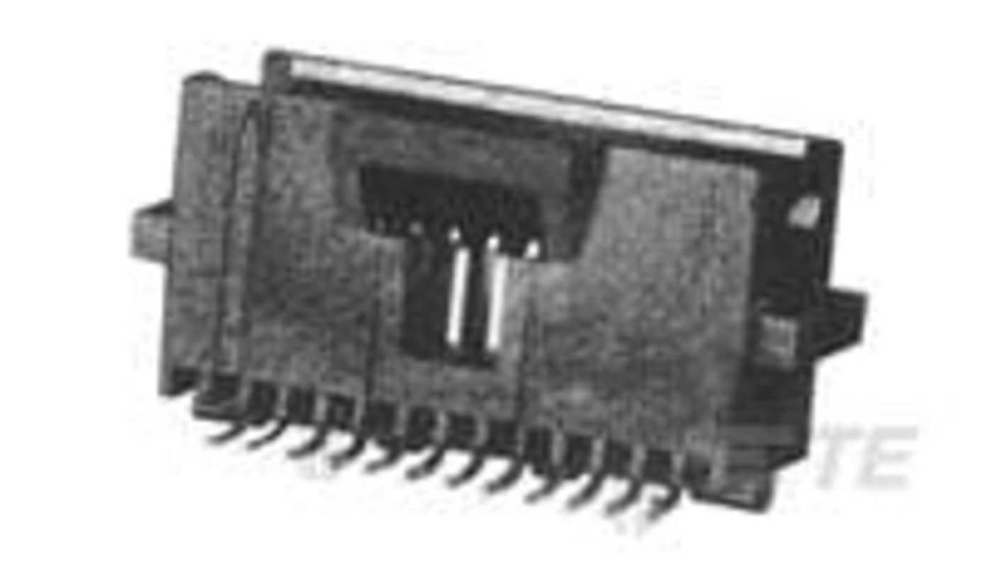 TE Connectivity AMPMODU Series Vertical Board Mount PCB Header, 60 Contact(s), 1.27mm Pitch, 2 Row(s), Shrouded