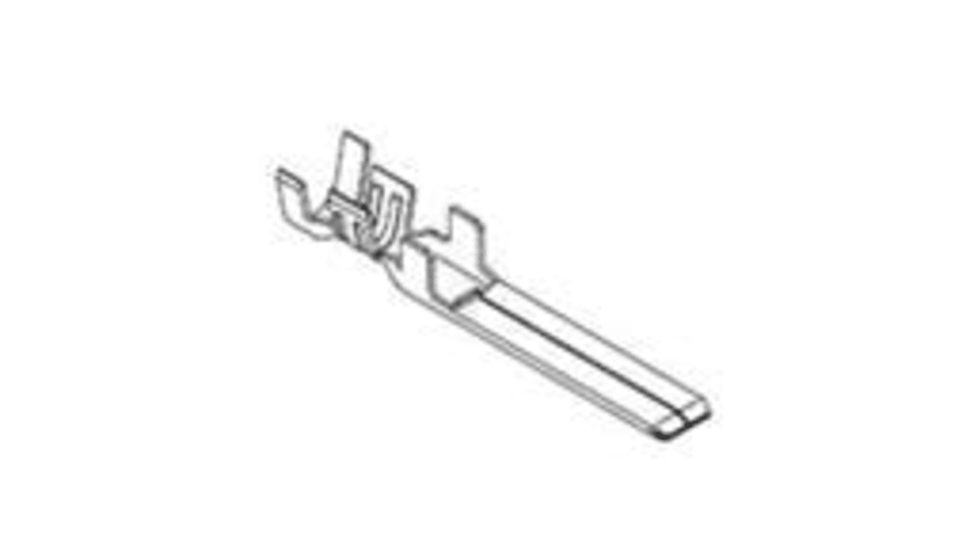 Molex 50638 Series Male Crimp Terminal, 16AWG Min, 14AWG Max