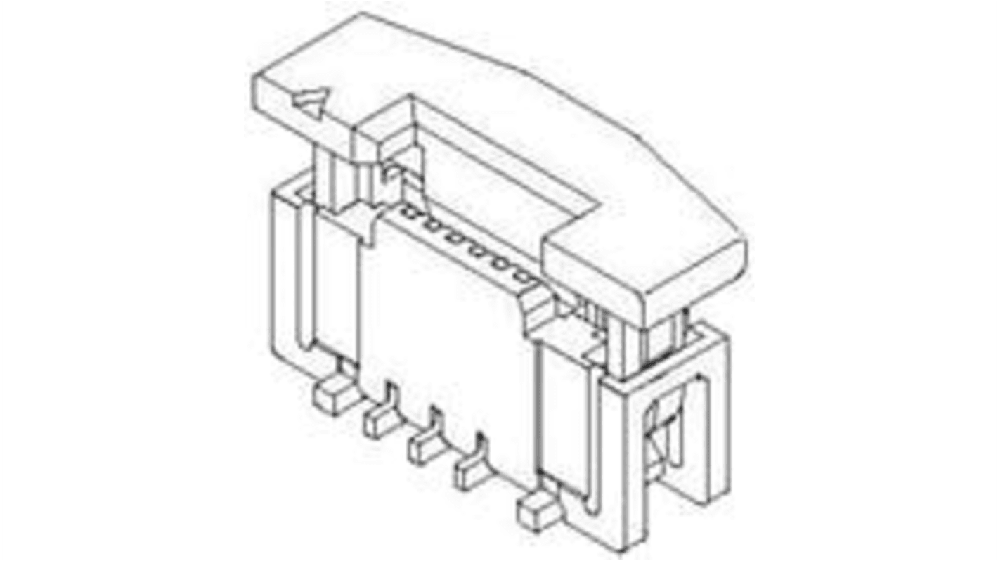 Conector FPC Molex serie 52559 de 20 vías, paso 0.5mm