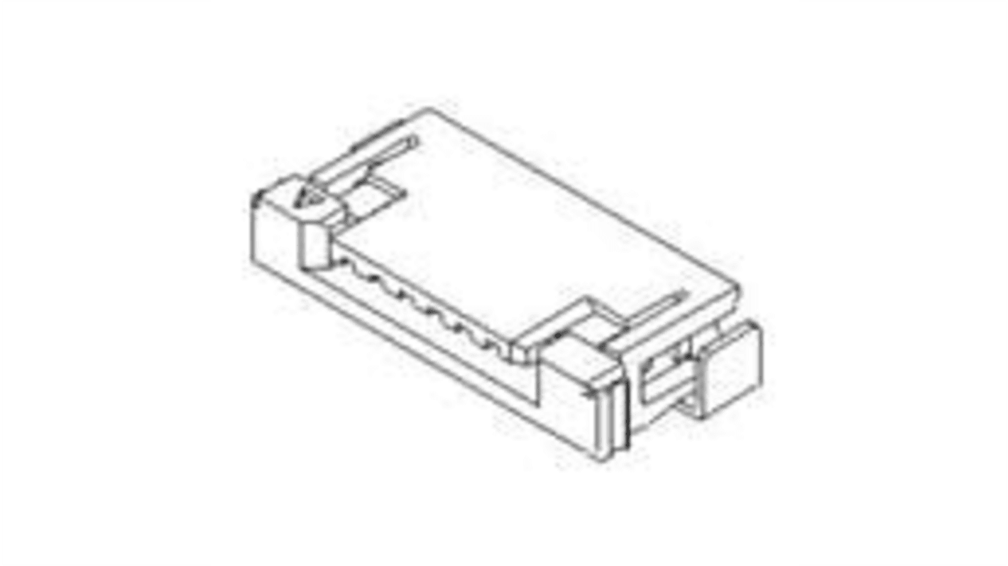 Molex, 52207, 52207-1833 1mm Pitch 18 Way Right Angle FPC Connector, Top Entry