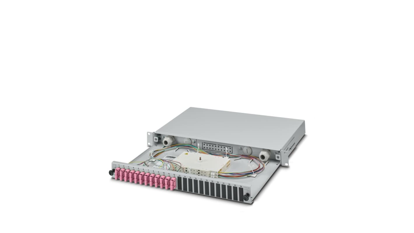 Phoenix Contact FDX 20Series, 4 Port SC Multimode Fibre Splice Enclosure, Multimode Fiberglass Optical Fibre Type