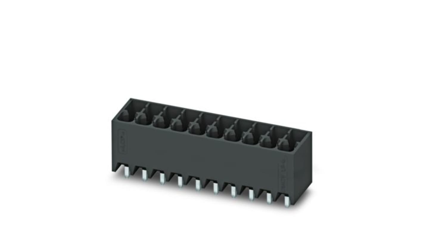 Phoenix Contact DMCV Series Straight Wave Soldering Mount PCB Header, 34 Contact(s), 3.5 mm Pitch, 2 Row(s), Shrouded