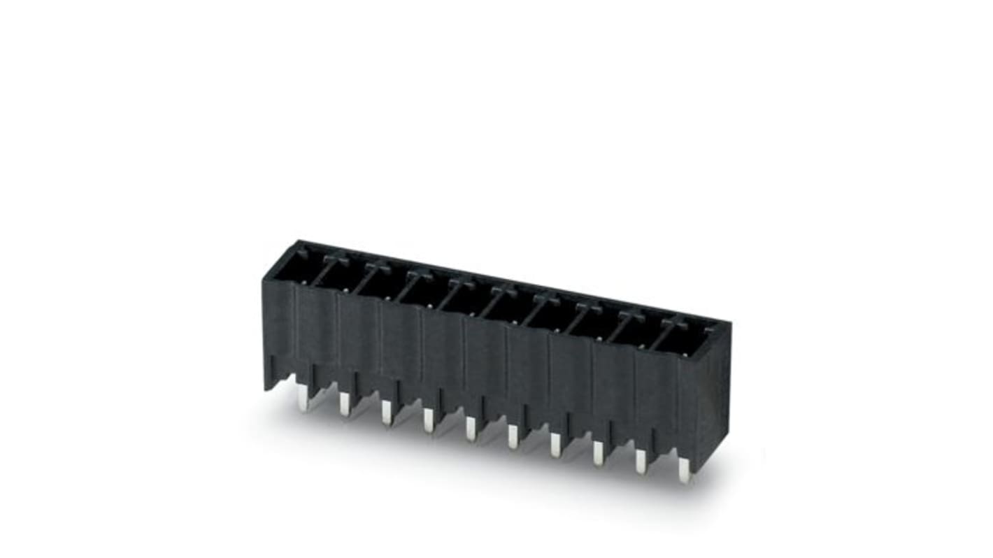 Phoenix Contact MCV Series Vertical Through Hole PCB Header, 5 Contact(s), 3.5mm Pitch, 1 Row(s), Shrouded