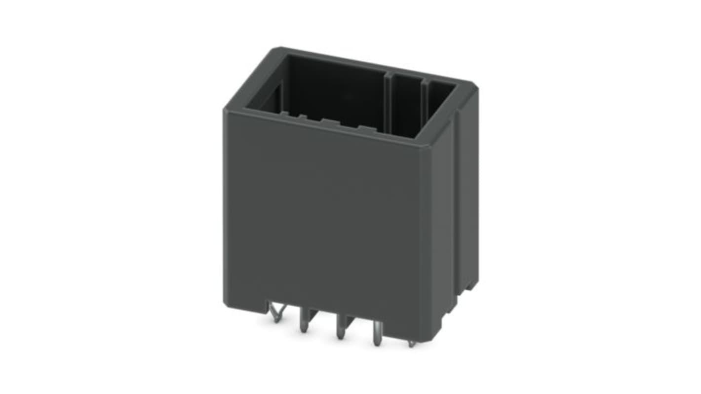 Phoenix Contact DD31H Series Vertical Wave Soldering PCB Header, 6 Contact(s), 3.81mm Pitch, 2 Row(s), Shrouded