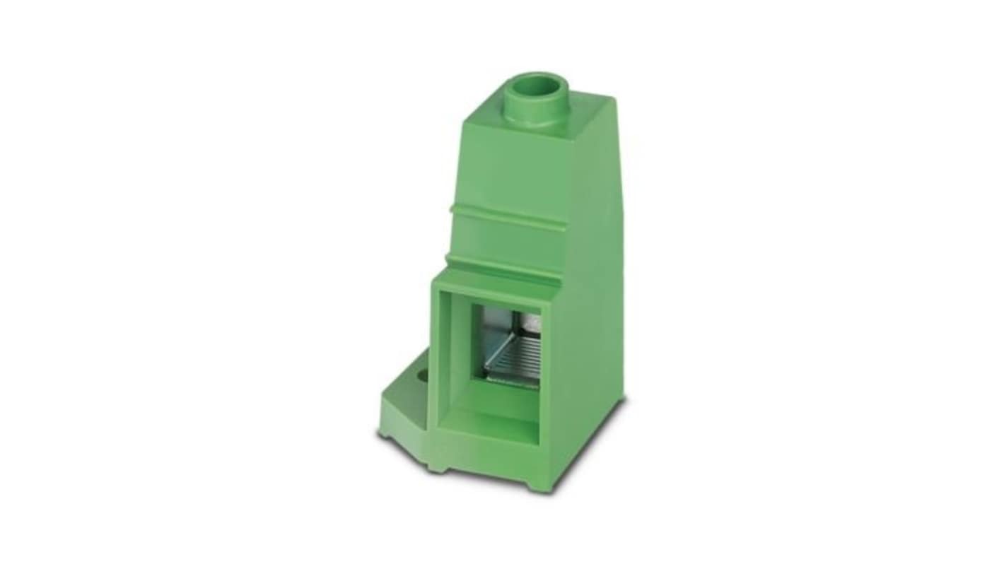 Phoenix Contact MKDSP Series PCB Terminal Block, 1-Contact, 17.5mm Pitch, Wave Soldering, 1-Row, Screw-In Termination