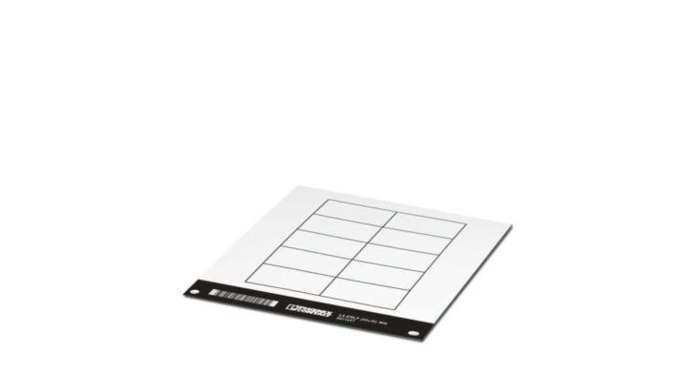 Phoenix Contact, LS-EMLP Terminal Marker for use with TOPMARK LASER, TOPMARK NEO