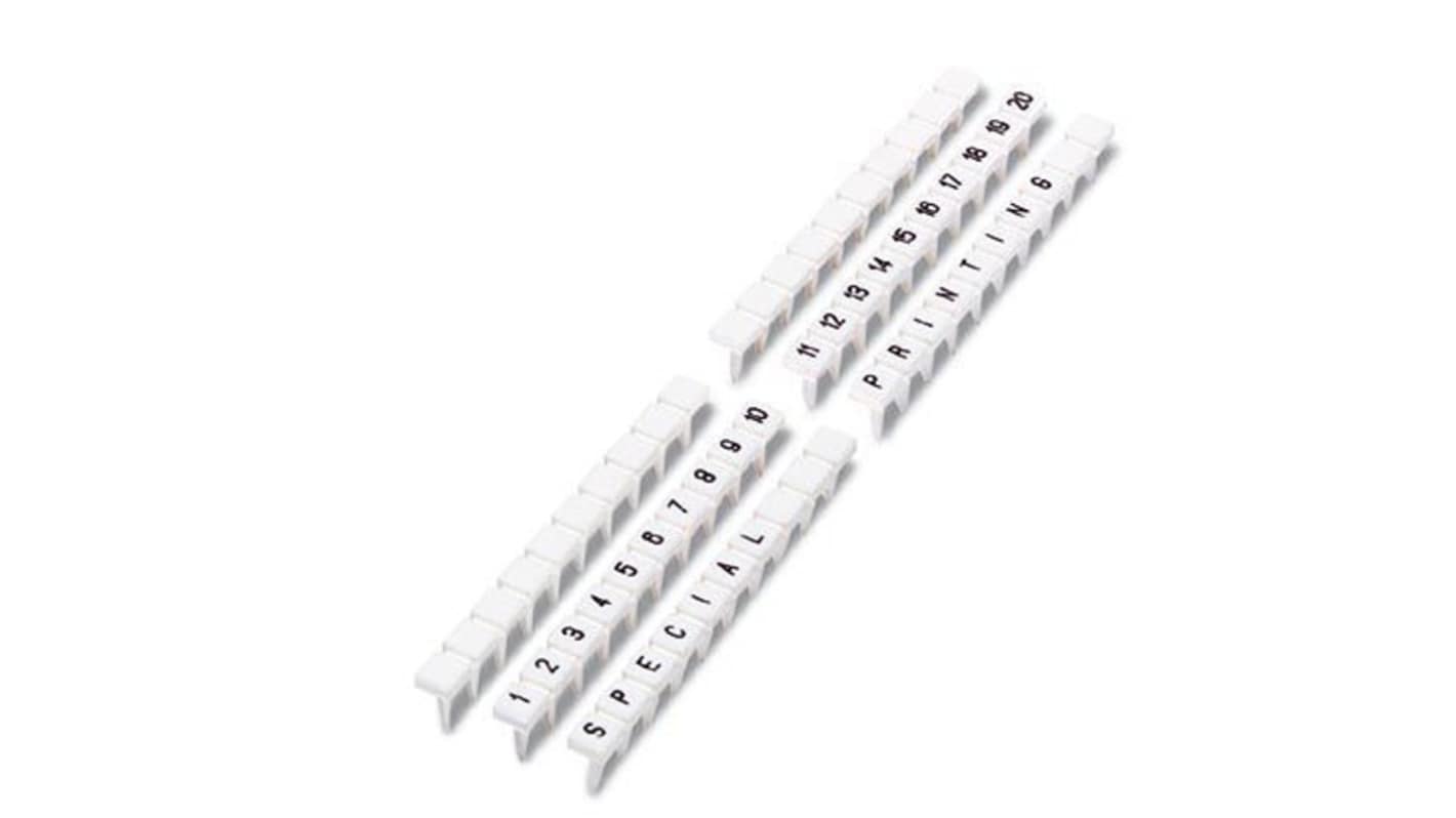 Phoenix Contact, BNBZB5 Marker Strip for use with Terminal Blocks