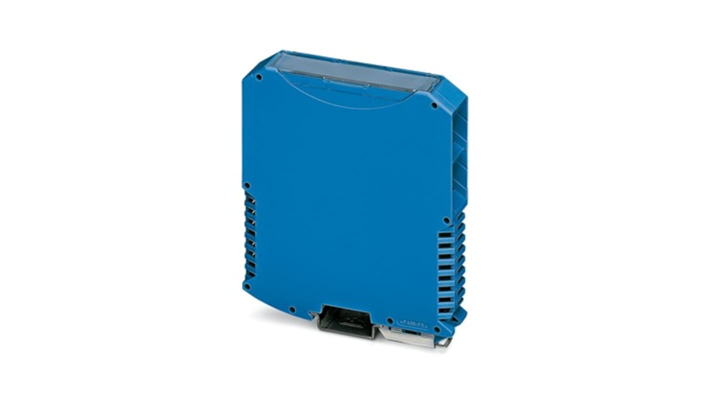 Phoenix Contact DIN Rail Enclosure Enclosure Type ME-MAX Series , 22.6 x 99 x 113.65mm, PA Electronic Housing