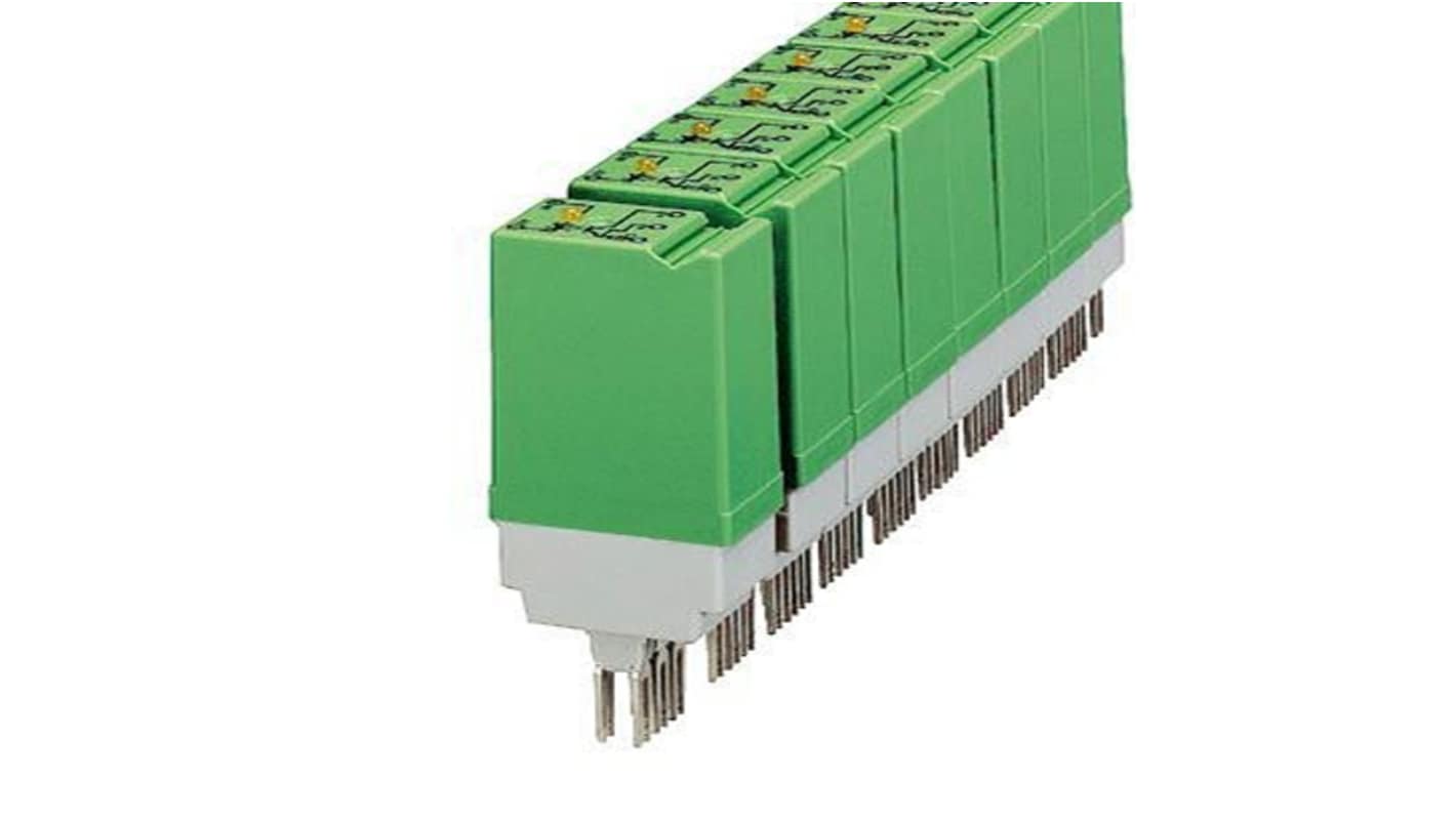 Phoenix Contact 2911058 Series Solid State Relay, 100 mA Load, DIN Rail Mount, 48 Vdc Load, 26.4 V ac Control
